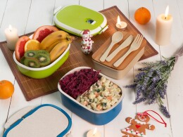 Разное Ланч-бокс Spiga 750 мл для микроволновой печи, зеленый (Р)