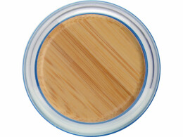 Разное Бутылка для воды стеклянная "Refine", в чехле, 550 мл, темно-синий (P)