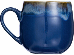 Eat&Bite Select Кружка с вулканическим эффектом по краю Etna, 440 мл, синий (P)