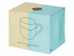 Eat&Bite Select Кружка с вулканическим эффектом по краю Etna, 440 мл, синий (P)