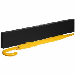 сделано в России Коробка самосборная Rainmate для зонта-трости, черная, с белой ручкой