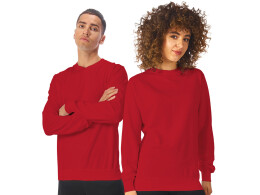 US Basic Свитшот «Warsaw» 220гр, унисекс, красный