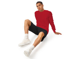 US Basic Свитшот «Warsaw» 220гр, унисекс, красный