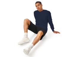 US Basic Свитшот «Warsaw» 220гр, унисекс, темно-синий