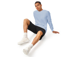 US Basic Свитшот «Warsaw» 220гр, унисекс, небесно-голубой