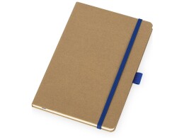 Savio Блокнот "Sevilia Hard", твердая обложка из крафта A5, 80 листов, крафтовый/синий