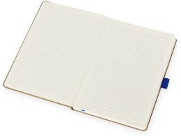 Savio Блокнот "Sevilia Hard", твердая обложка из крафта A5, 80 листов, крафтовый/синий