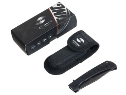 Stinger Нож складной Stinger, 102 мм, (черный), материал рукояти: нержавеющая сталь, стеклотекстолит G10