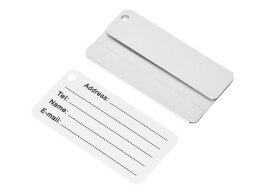 Разное Бирка для багажа "Travel", серебристый