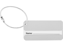 Разное Бирка для багажа "Travel", серебристый