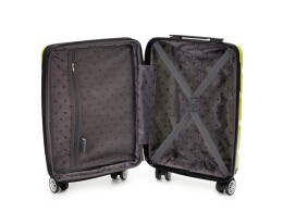 Torber Чемодан TORBER В Отпуск, салатовый, полипропилен, 33 х 22 х 53 см, 35 л