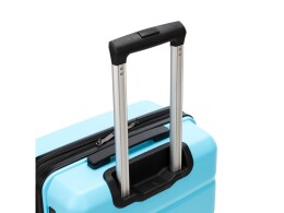 Torber Чемодан TORBER В Отпуск, бирюзовый, полипропилен, 40,5 х 25 х 62,5 см, 55 л