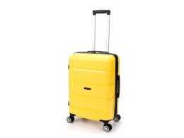 Torber Чемодан TORBER В Отпуск, жёлтый, полипропилен, 40,5 х 25 х 62,5 см, 55 л