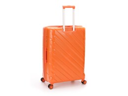 Torber Чемодан TORBER В Отпуск, оранжевый, полипропилен, 54,5 х 33,5 х 79 см, 135 л