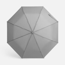 Hard Work Зонт складной Hard Work с проявляющимся рисунком, серый