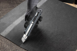 Разное Строительный нож из переработанного пластика RCS с линейкой на корпусе