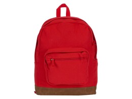 Разное Рюкзак Shammy с эко-замшей для ноутбука 15", красный