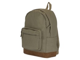 Разное Рюкзак Shammy с эко-замшей для ноутбука 15", бежевый