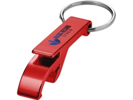 Разное Брелок-открывалка Tao из переработанного алюминия - Красный