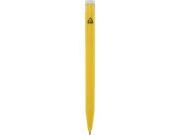Разное Шариковая ручка Unix из переработанной пластмассы, синие чернила - Желтый