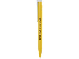Разное Шариковая ручка Unix из переработанной пластмассы, синие чернила - Желтый