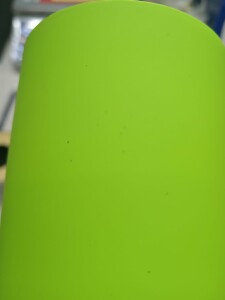 Разное Кружка с покрытием soft-touch «Barrel of a Gum», зеленое яблоко (P)