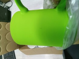 Разное Кружка с покрытием soft-touch «Barrel of a Gum», зеленое яблоко (P)