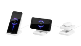 mid-oceangift Складная настольная подставка "Flex" с беспроводным (15W) зарядным устройством