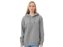 US Basic Толстовка с капюшоном оверсайз «Lisbon» унисекс, серый меланж