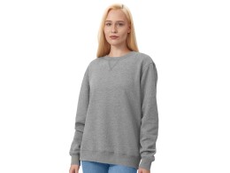 US Basic Свитшот оверсайз «Lisbon» унисекс, серый меланж