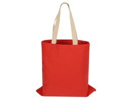 Разное Сумка для шопинга Steady из хлопка с парусиновыми ручками, 260 г/м2, красный (P)