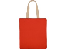 Разное Сумка для шопинга Steady из хлопка с парусиновыми ручками, 260 г/м2, красный (P)