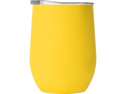 Waterline Термокружка Sense Gum, soft-touch, непротекаемая крышка, 370мл, желтый (P)