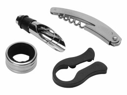 Разное Набор аксессуаров для вина в подарочной коробке «Fabrizio», коричневый (P)