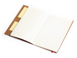 Разное Блокнот с ручкой и набором стикеров А5 "Write and stick", красный