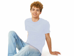 US Basic Футболка "Heavy Super Club" мужская, небесно-голубой