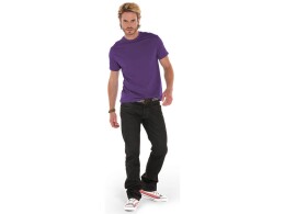 US Basic Футболка "Heavy Super Club" мужская, с боковыми швами, фиолетовый