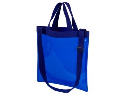 Разное Сумка Frank из прозрачного пластика с регулирующейся лямкой, синий