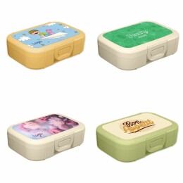 сделано в России Ланчбокс с печатью Lunch Time на заказ