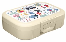 сделано в России Ланчбокс с печатью Lunch Time на заказ