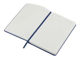 Разное Бизнес-блокнот C2 софт-тач, твердая обложка, 128 листов, темно-синий