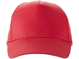 US Basic Бейсболка "Memphis" 5-ти панельная 165 гр, красный (P)