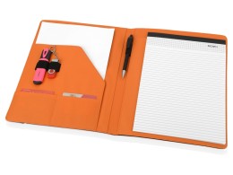 Разное Папка для документов «Делос», черный/оранжевый (P)