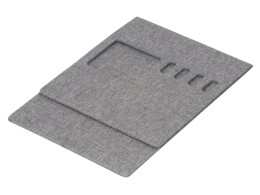 Evolt Коврик для мыши "Formo "из нетканого переработанного материала RPET, серый (P)
