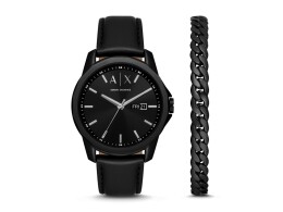 Armani Exchange Подарочный набор: часы наручные мужские с браслетом. Armani Exchange