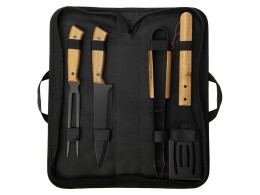 Tour de Grass BBQ набор из акации, черный (P)