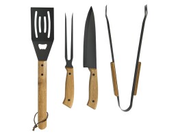 Tour de Grass BBQ набор из акации, черный (P)