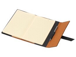 Разное Бизнес-блокнот А5 с клапаном «Fabrizio», 80 листов, черный (P)