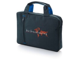 Разное Сумка для документов "Troit", серо-синий/ярко-синий