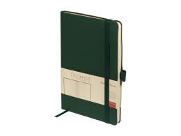 Bruno Visconti Блокнот А5 "City Flex" на резинке, зеленый